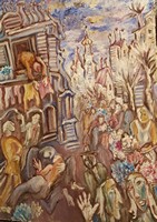 Подробнее о картине: Воскресный рынок в Экс ан Провенсе